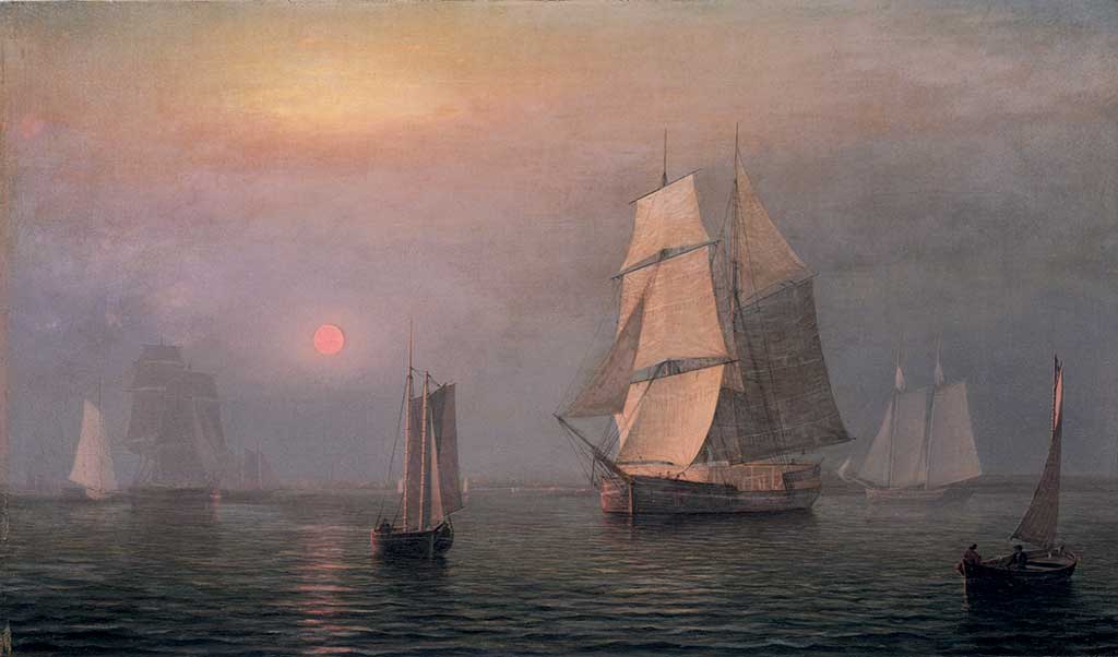 Fitz Henry Lane, Shipping in Downeast Waters