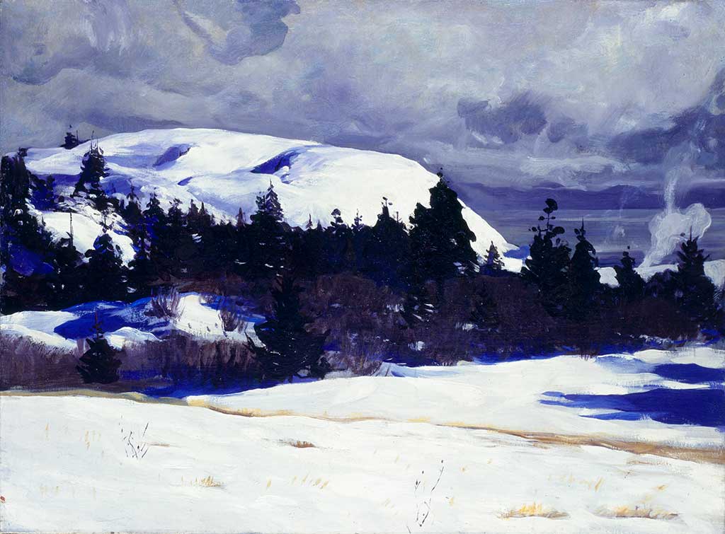 Rockwell Kent, Maine Coast, circa 1907, oil on canvas, Bequest of Mrs. Elizabeth B. Noyce, 1997.3.25