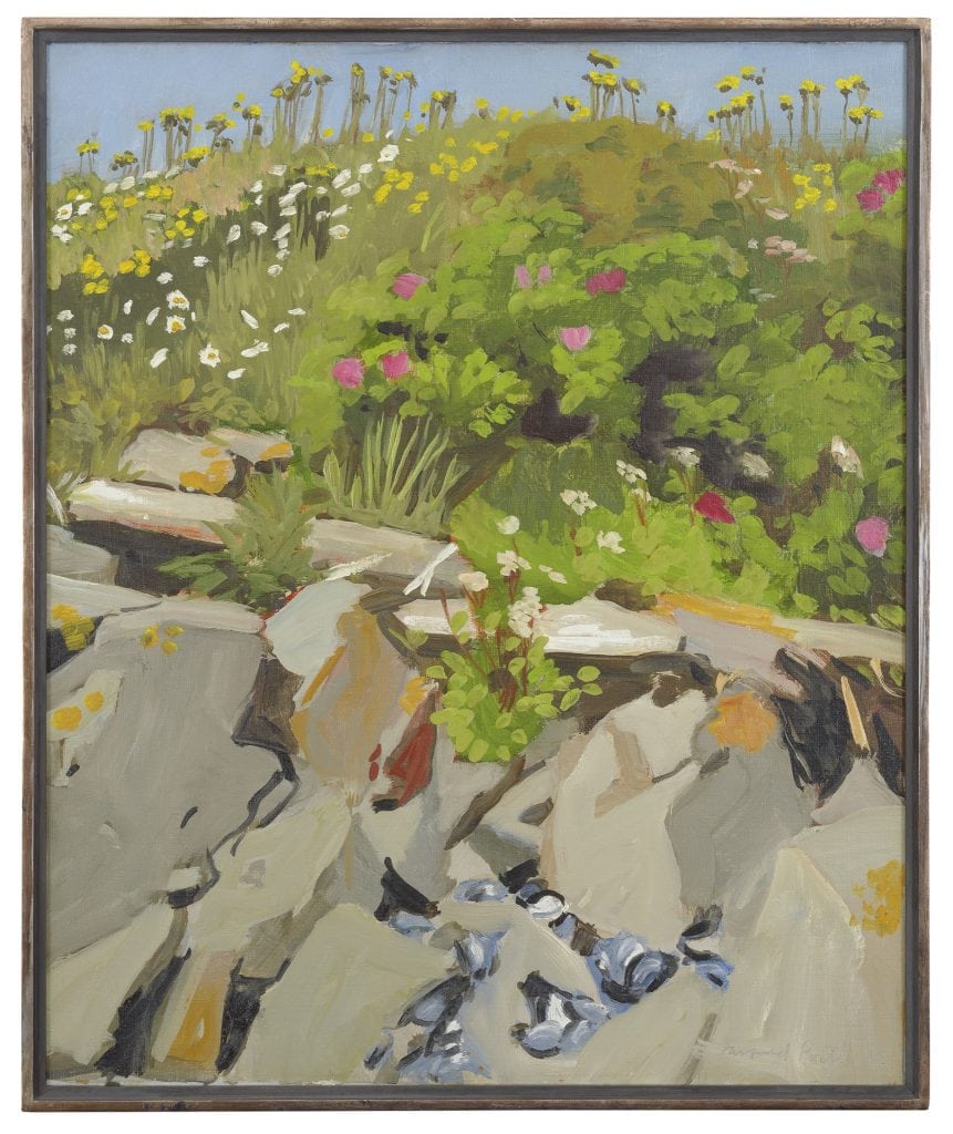 Fairfield Porter, Beach Flowers #2