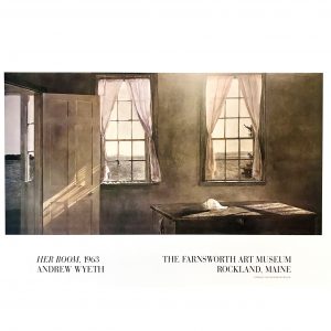 Her Room Andrew Wyeth Print - Farnsworth Art Museum
